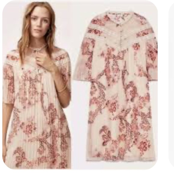 Aritzia Wilford Cottagecore Pleated Mini Dress - Picture 10 of 10